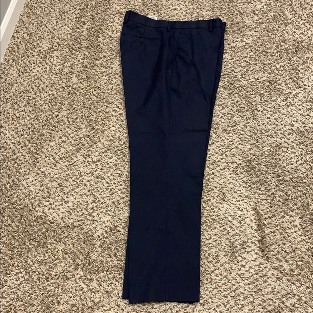 Blue dress pants